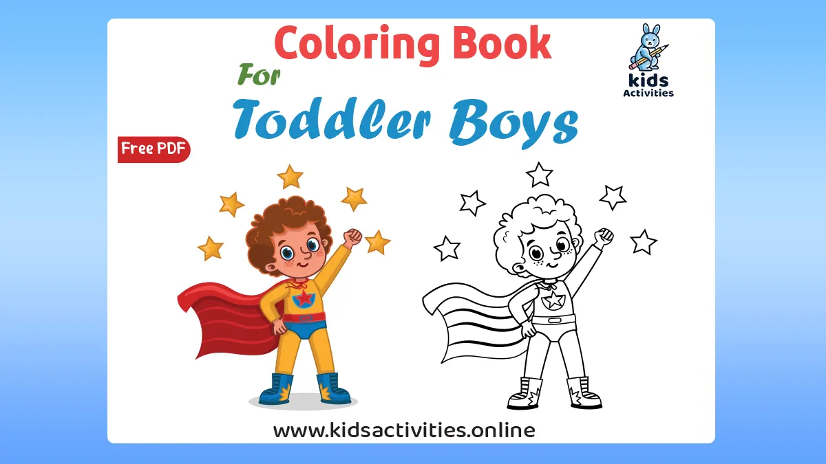Free Printable Coloring Pages for Toddler Boys