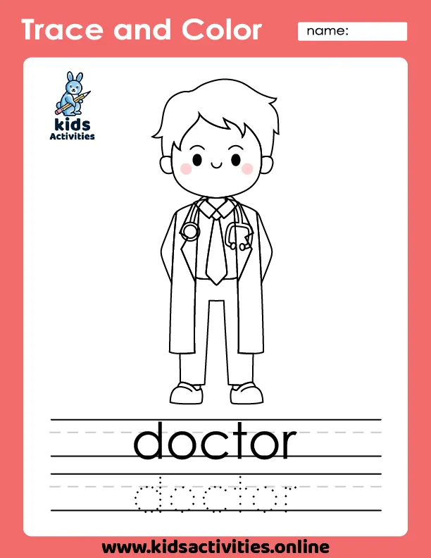 10 Free Printable Jobs Vocabulary Worksheets Pdf ⋆ Kids Activities