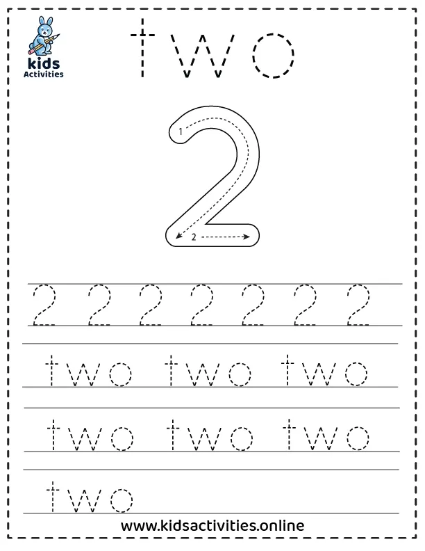 Free Worksheets for Writing Numbers 1-10 in Words