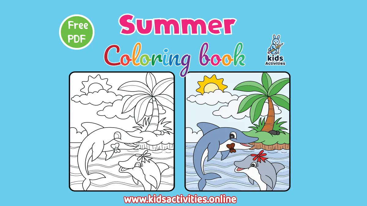 free printable summer coloring pages for kids
