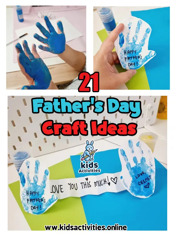 21 Father's Day Craft Ideas for Preschoolers to Make