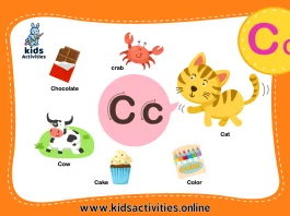 Preschool Words That Start with c