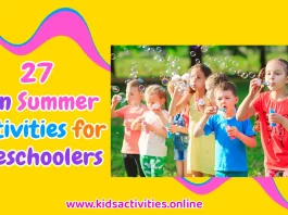 Fun Summer Activities for Preschoolers