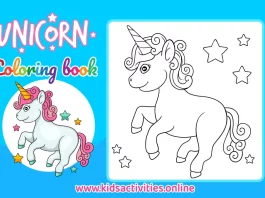 Unicorn Pictures to Color for Free