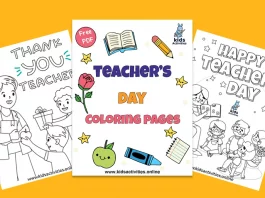 free printable teachers day coloring pages