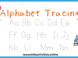 tracing the alphabet free printable