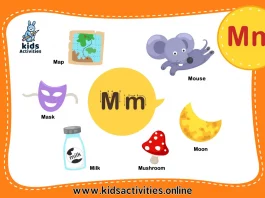 Preschool Words That Start with M