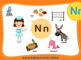 Preschool Words That Start with N
